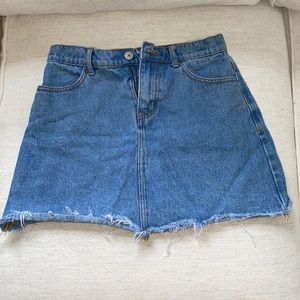 BRANDY MELVILLE MINI DENIM SKIRT